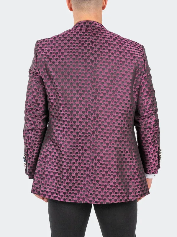 Maceoo Blazers.Maceo | Blazer SkullRepeat Pink